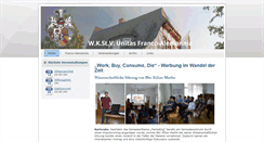 Desktop Screenshot of franco-alemannia.unitas.org